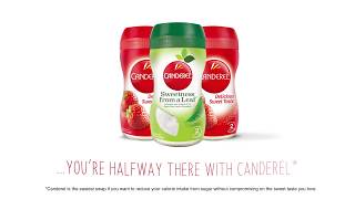 Get 50 off Canderel instore Low Calorie Great Taste [upl. by Jotham]