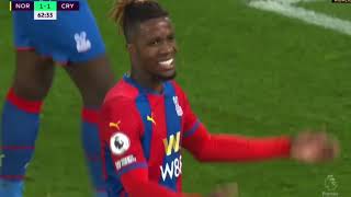 L’INCROYABLE PENALTY LOUPER DE ZAHA  Norwich VS Crystal Palace [upl. by Henke]