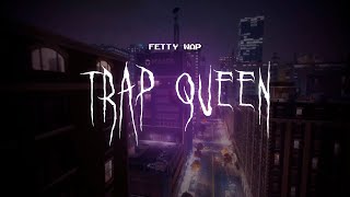 fetty wap  trap queen  sped up  lyrics [upl. by Aierb716]