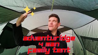 Adventuridge 4 man tent [upl. by Underwood300]