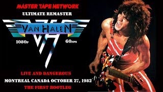 Van Halen Live in Montreal 1982 Ultimate Remaster Live and Dangerous 1080p [upl. by Linsk]