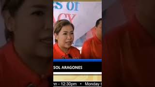 SOL ARAGONESNAGHAIN NG COC S STA CRUZ LAGUNA BILANG GOBERNADOR [upl. by Snapp]