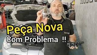 PEÇA NOVA TAMBÉM DA PROBLEMA  FORD FIESTA COM PROBLEMA DE AQUECIMENTO [upl. by Manbahs]