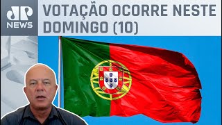 Partido socialista pode ter vitória apertada nas eleições de Portugal Roberto Motta comenta [upl. by Ronyam]