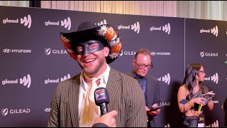 Orville Peck on being honored with GLAADs Vito Russo Award glaadawards lgbtq [upl. by Notse308]