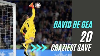 TOP 20 DAVID DE GEA AMAZING SAVE [upl. by Peppi144]