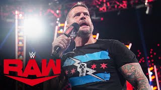 FULL SEGMENT – CM Punk returns to Raw for the first time in nearly 10 years Raw Nov 27 2023 [upl. by Gala]