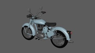 Bike Modeling in Maya  Part  08 [upl. by Necaj]