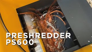 One shaft preshredder  PS600  Stokkermill [upl. by Okimat]