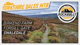 Birkend Farm  Foregill Gate  Yorkshire Dales Mountain Biking [upl. by Ahseym]