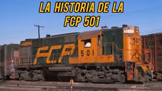 la historia de la máquina 501 del ferrocarril del pacífico FCP [upl. by Verger]