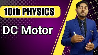 Dc motor 10th class physics chapter 15  DC Motor working in urdu hindi  atif Ahmad Official [upl. by Selemas595]