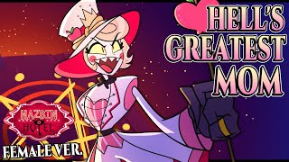 Hells Greatest Mom Hells Greatest Dad Female Cover  Hazbin Hotel  Alastor X Lucifer [upl. by Nemrak220]