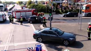 Schwerer Verkehrsunfall auf der B47 in Bensheim [upl. by Allsopp646]