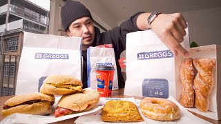 American tries Yum Yums from GREGGS for the first time [upl. by Cheyne67]