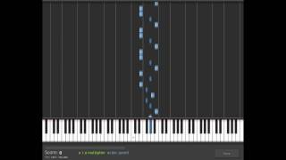 How To Play Eugenes Trick Bag by Steve Vai Crossroads on pianokeyboard [upl. by Ellerol]