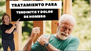 TRATAMIENTO PARA TENDINITIS Y DOLOR DE HOMBRO [upl. by Irena]