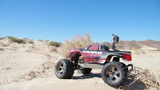 Traxxas Desert Stampede 4X4 VXL  A Day in the Desert [upl. by Mazlack]