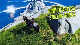 How to access the Sibling Rocks  Ghost of Tsushima [upl. by Neural]