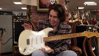 Dirk Witte Demo  2021 Fender Custom Shop Troposphere Stratocaster White Blonde Relic [upl. by Ayatnwahs]