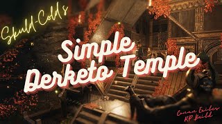 Simple Derketo Temple  Conan Exiles [upl. by Kobylak]