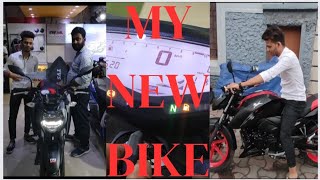 Finally My New BIKE Delivery TVS Apache Rtr 4V special Edition New Model E20 bs7 😎 [upl. by Holna]