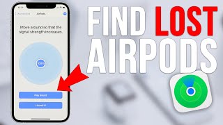 How to findlocate lost AirPods 4 Ways [upl. by Nalim]