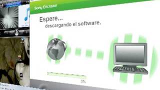 actualizar sony ericsson k850 con service update seus [upl. by Alimrahs]