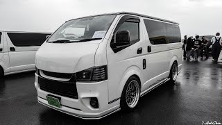 TOYOTA HIACE 200 custom  ハイエースカスタム SBM愛知2023 [upl. by Clemence154]