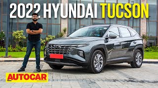 2022 Hyundai Tucson review  Futuristic Flagship  First Drive  Autocar India [upl. by Madden292]