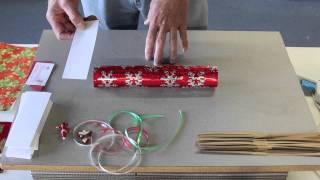 How to make Christmas Crackers by Olde English Crackers [upl. by Wagner953]