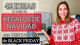 42 IDEAS de REGALOS de NAVIDAD 🎁  con DESCUENTOS por BLACK FRIDAY 🖤 [upl. by Elisabetta]