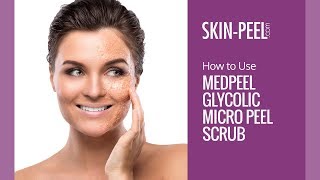 MedPeel Glycolic Micro Peel Scrub [upl. by Lucita]