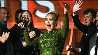 Adele Breaks Her Grammy In Half For Beyonce [upl. by Aileen201]