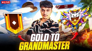 🔴Live Dominating Top 1 Grandmaster V Badge Lobby🗿😤Serious Grandmaster Pushing😡Garena Free Fire [upl. by Asirral]