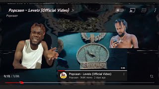 Popcaan  Levels Official Video REACTION [upl. by Oniger]