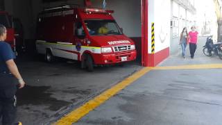 Salida Movil 5 Bomberos Voluntarios Pergamino [upl. by Notfol557]