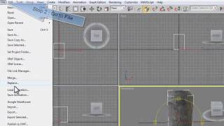 FLARToolkit Basics  Exporting Collada Models from 3ds Max using OpenCOLLADA [upl. by Merridie]