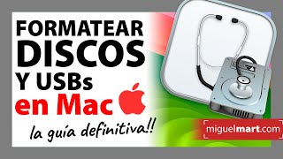 FORMATEAR en MAC 💥 Formatear USB en Mac  Formatear DISCO en Mac PASO A PASO La Guía definitiva [upl. by Theona181]