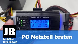 Netzteil Tester für den PC wie geht das denn [upl. by Buzzell]