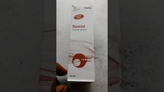 Flomist nasal spray [upl. by Aynotal]