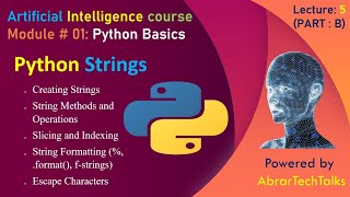 Python Strings  Deep Practice  Python for Beginners2024  Lec  5B [upl. by Young]