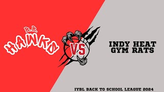 BB Hawks Vs Indy Heat Gym Rats [upl. by Marylee]