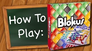 How to play Blokus [upl. by Rehpotsirk]