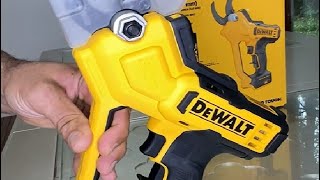 DEWALT 20V MAX Cordless Pruner Review [upl. by Devin]