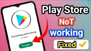 Fix Google Play Store has stopped Google Play Store Keeps Stopping Problem Problem [upl. by Arakat]