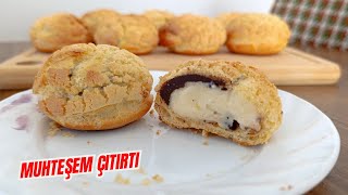 PROFİTEROL TARİFİ 🍪 SÖNMEYEN PİŞİRME PÜF NOKTASIYLA MUHTEŞEM ÇİKOLATA KATMANIYLA 🌹 profiterole [upl. by Sakhuja50]