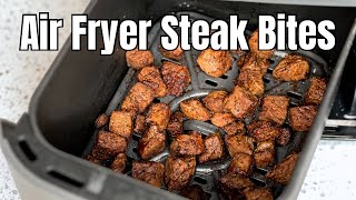 Easy Air Fryer Steak Bites [upl. by Niattirb]