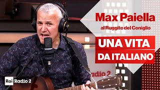 Max Paiella canta quotUna vita da italianoquot sulle note di Ligabue [upl. by Esenaj]