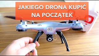 Jaki DRON na początek do NAUKI LATANIA Syma x5hw [upl. by Perreault786]